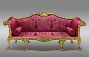 Il divano Dundas, commissionato nel 1764, realizzato nel 1765