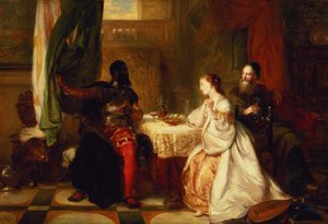 Otello che racconta le sue avventure a Desdemona, 1869