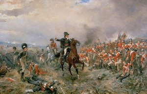 Il duca di Wellington a Waterloo