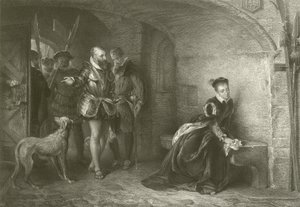 La principessa Elisabetta nella Torre da Robert Alexander Hillingford
