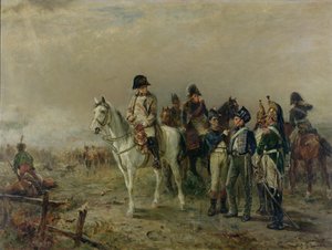 Il punto di svolta a Waterloo da Robert Alexander Hillingford