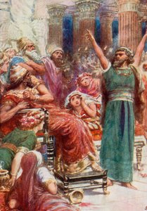 Neemia, il coppiere del re da Robert Ambrose (after) Dudley