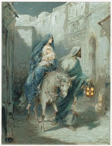 La fuga in Egitto da Robert Ambrose Dudley