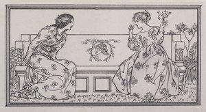 Elena e Ermia da Robert Anning Bell