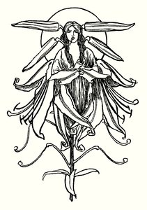 Illustrazione per Poesie di John Keats da Robert Anning Bell