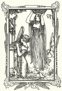 Illustrazione per Poesie di John Keats da Robert Anning Bell