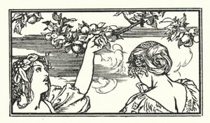 Illustrazione per Poesie di John Keats da Robert Anning Bell