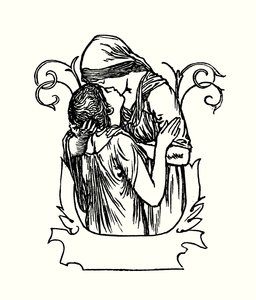 Illustrazione per Poesie di John Keats (litografia)