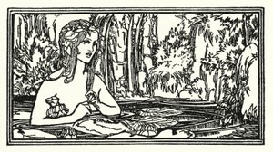 Illustrazione per Poems di John Keats: Endymion da Robert Anning Bell