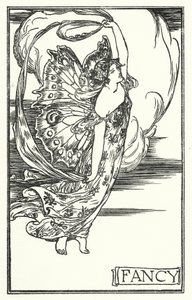 Illustrazione per Poesie di John Keats: Fantasia da Robert Anning Bell