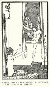 Illustrazione per Poesie di John Keats: Ode a Psiche