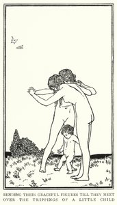 Illustrazione per Poesie di John Keats: Sonno e Bellezza (litografia) da Robert Anning Bell