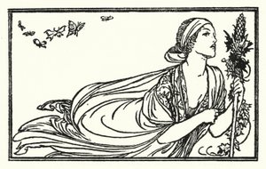 Illustrazione per Poems di John Keats: Sleep And Poetry