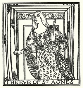 Illustrazione per Poesie di John Keats: La vigilia di Sant