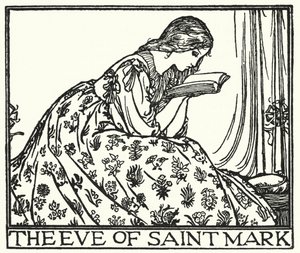 Illustrazione per Poesie di John Keats: La vigilia di San Marco