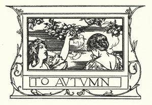 Illustrazione per Poems di John Keats: To Autumn