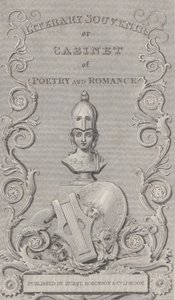 Carta commerciale per Literary Souvenir da Robert Baker