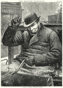 Un vetturino benestante (incisione) da Robert Barnes