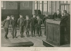 Allinearsi: una scena di una delle scuole di Londra