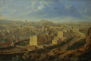 Edimburgo da Calton Hill da Robert Batty