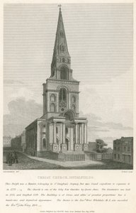 Christ Church, Spitalfields, Londra da Robert Blemell Schnebbelie