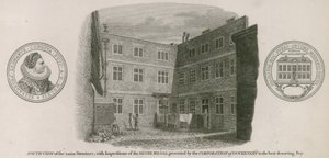 Vista Sud della Scuola di Grammatica Libera della Regina Elisabetta, St Saviour