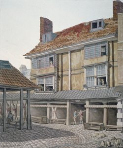 Mercato di Leadenhall, Città di Londra, 1814 da Robert Blemmell Schnebbelie