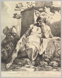 Caio Mario sulle Rovine di Cartagine, 20 gennaio 1782 da Robert Blyth