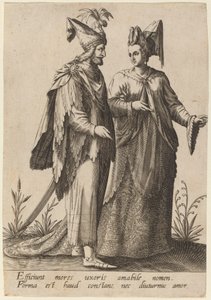 Efficiunt mores uxoris..., 1597 da Robert Boissard