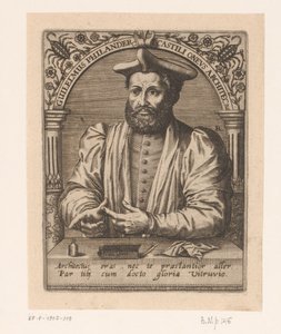 Ritratto di Guillaume Philandrier da Robert Boissard