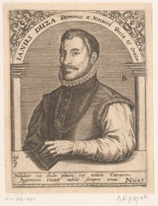 Ritratto di Janus Dousa da Robert Boissard