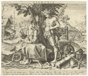 Germania (Allegorie dei paesi europei) da Robert Bossart