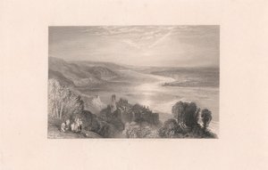 Chateau de Tancarville con la città di Quilleboeuf