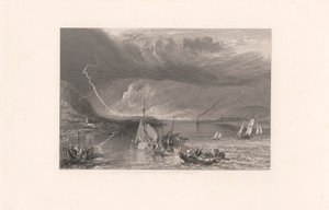 La Chaise de Gargantua vicino a Duclair da Robert Brandard