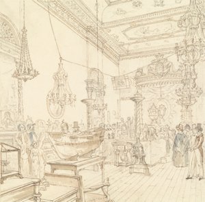 Museo di Weeke, Coventry Street, Londra da Robert Bremmel Schnebbelie