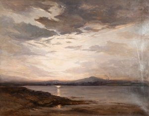 Guardando verso Dundee, tramonto da Robert Buchan Nisbet