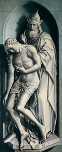 I pannelli di Flémalle: La Santissima Trinità