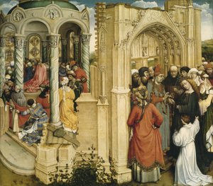 Il matrimonio di Maria e Giuseppe, c. 1420