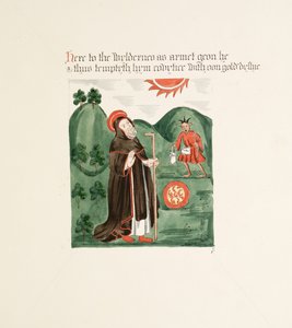 Ms. New Coll 380, f39r. Le antichità della Cattedrale di Santa Maria, Carlisle, disegnate da Robert Carlile, 1795 da Robert Carlile