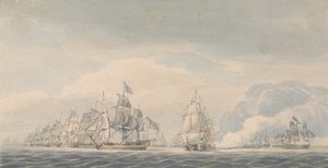 La battaglia di Capo San Vincenzo da Robert Cleveley