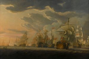 La Battaglia di Capo San Vincenzo da Robert Cleveley