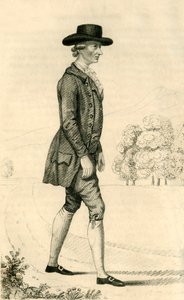 Foster Powell - Il pedone sorprendente, 1821 da Robert Cooper