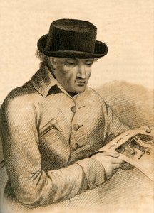 Henry Constantine Jennings. Il notevole virtuoso, 1821 da Robert Cooper