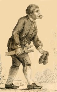 Vecchi Stivali, Un personaggio ben noto a Rippon nello Yorkshire, 1821 da Robert Cooper