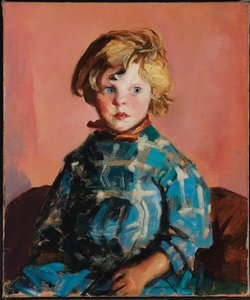 Il vestito a quadri blu da Robert Cozad Henri