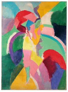Donna con ombrello o La Parigina da Robert Delaunay