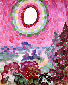 Passaggio con disco, 1906 da Robert Delaunay