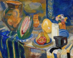 Natura morta portoghese, 1915 da Robert Delaunay
