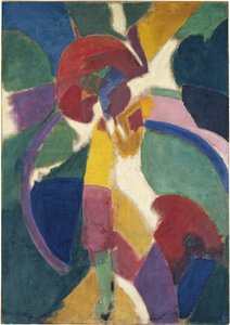 Donna con parasole, 1913
