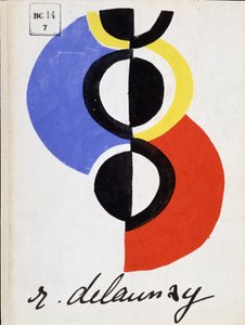Copertina del catalogo della mostra. Basilea da Robert Delaunay
